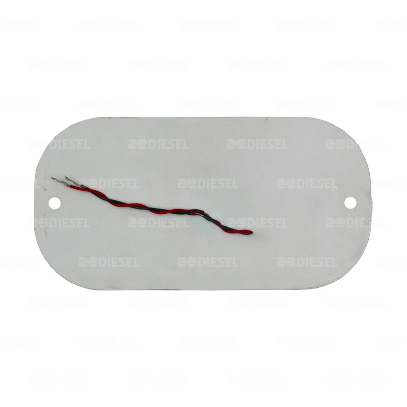 PLAFÓN 12V 10LED CRISTAL 6" OVALADO SOB