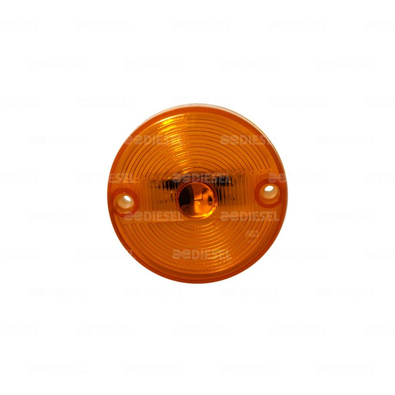 PLAFÓN 12V/24V LED 70MM ÁMBAR