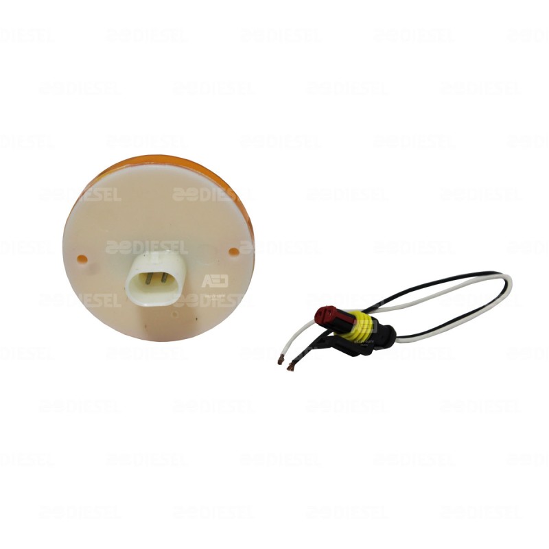 PLAFÓN 12V/24V LED 70MM ÁMBAR