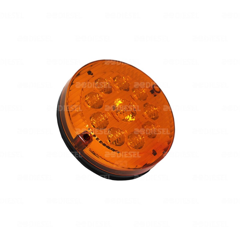 PLAFÓN 24V LED ÁMBAR 6" 6010 REDON C/C