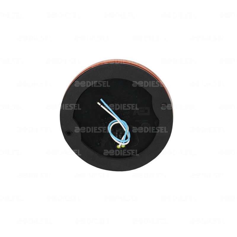 PLAFÓN 24V LED ÁMBAR 6" 6010 REDON C/C