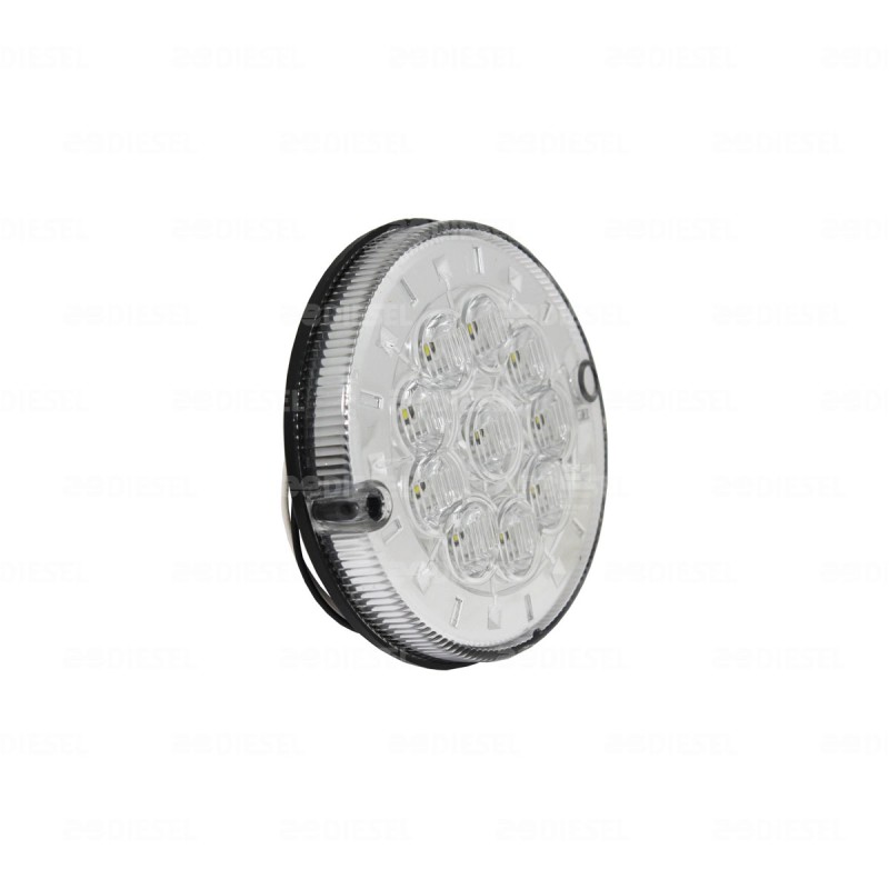 PLAFÓN 24V LED CRISTAL 125MM C/C