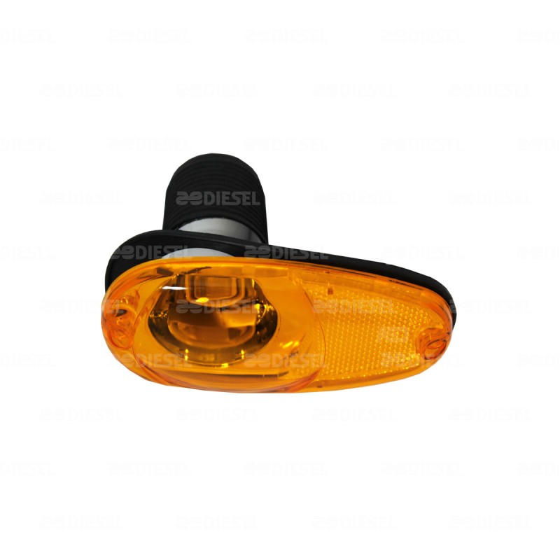 PLAFÓN LATERAL ÁMBAR MP C/ARNES 2 P