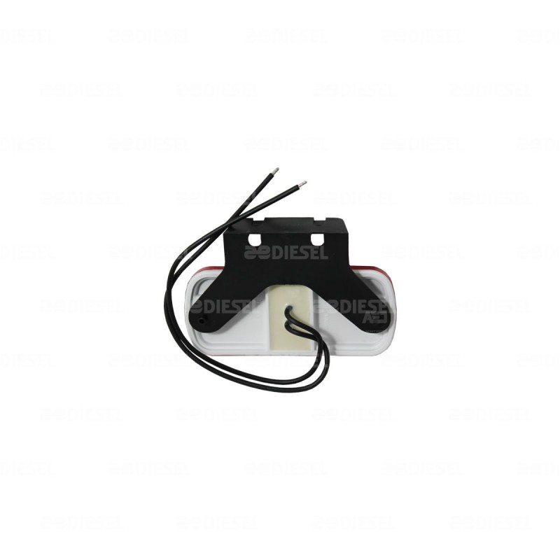 PLAFÓN 12V/24V LED LATERAL ROJO