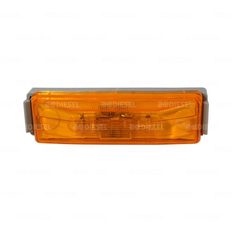 PLAFÓN 12V ÁMBAR 45093 C/BASE