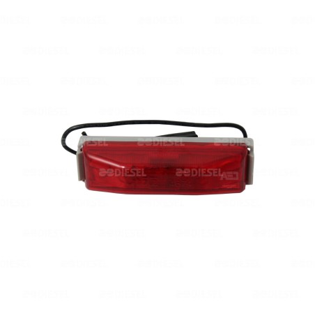 PLAFON ROJO 45092 C/BASE 12V