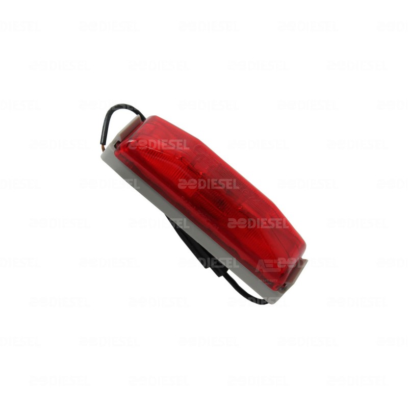 PLAFÓN 12V ROJO 45092 C/BASE