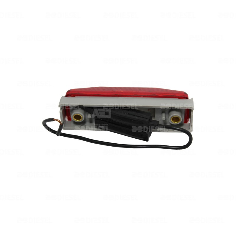 PLAFÓN 12V ROJO 45092 C/BASE