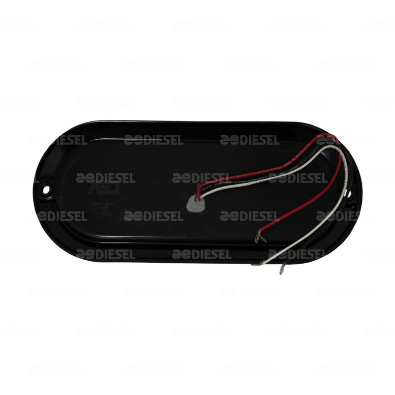 PLAFÓN 12/24V 21 LED OVALADO BLANCO NEGRO PLANO ALTA/BAJA/FIJA