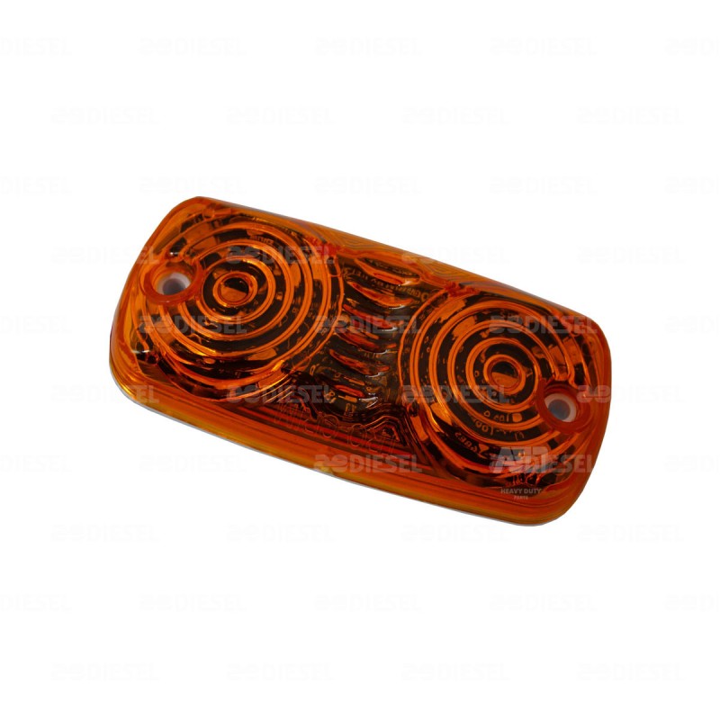 PLAFÓN 12/24V 13 LED LATERAL ÁMBAR ESTROBO