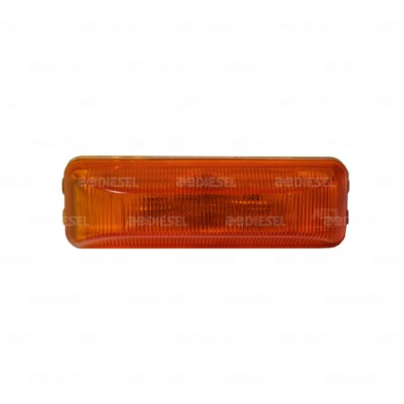 PLAFÓN 12V ÁMBAR FOCO S/BASE