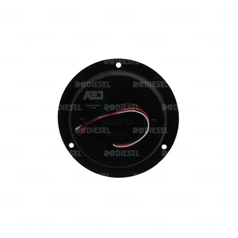 PLAFÓN 12V 9 LEDS ROJO 4" ESTRELLA ESTROB