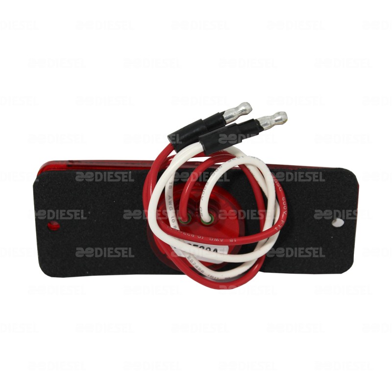 PLAFÓN 12V/24V LED LATERAL ROJO DESCONTINUADO