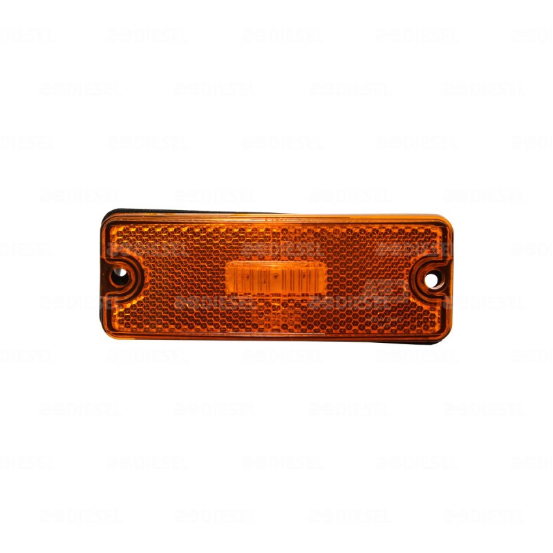 PLAFÓN 12V/24V LED LATERAL ÁMBAR MULTEG