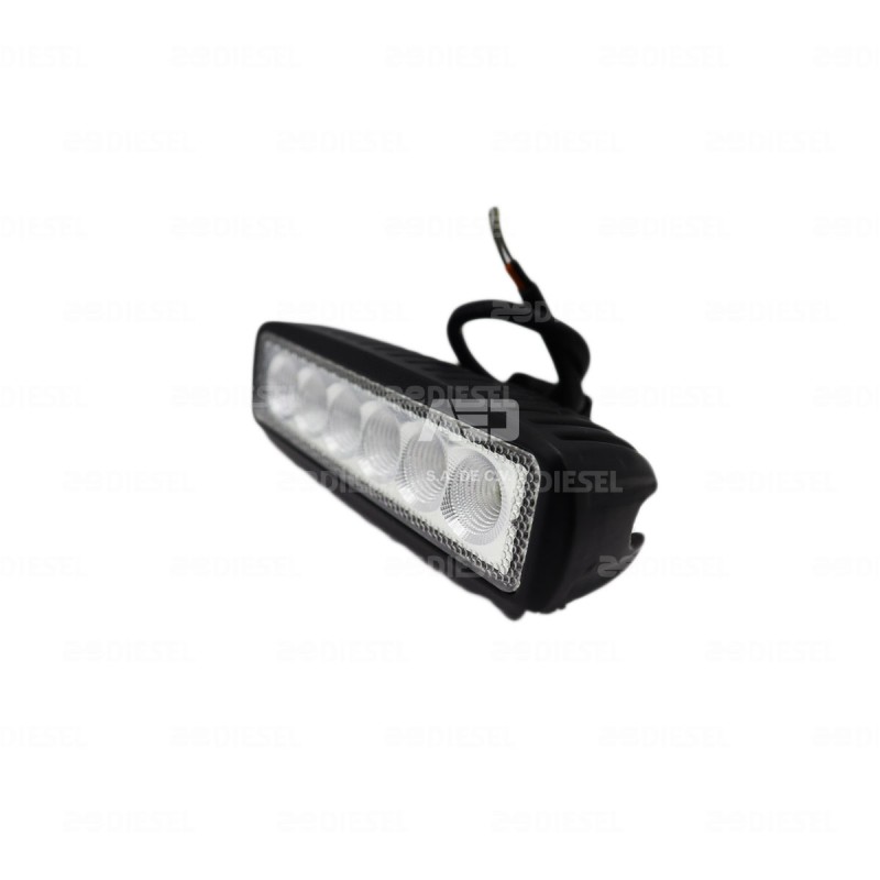 FARO 12V/24V 6 LEDS 150mm BLANCO 6500K 8924