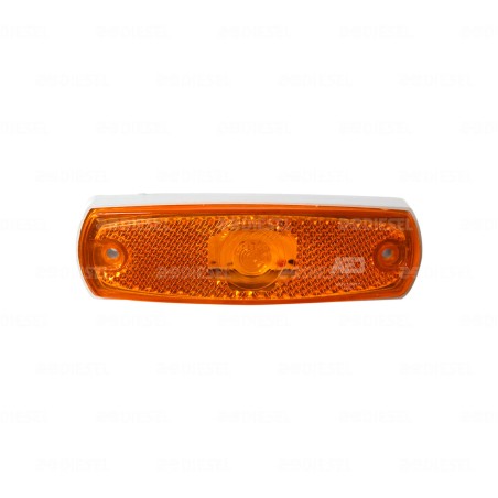 PLAFÓN 24V 3 LEDS 6038 ÁMBAR