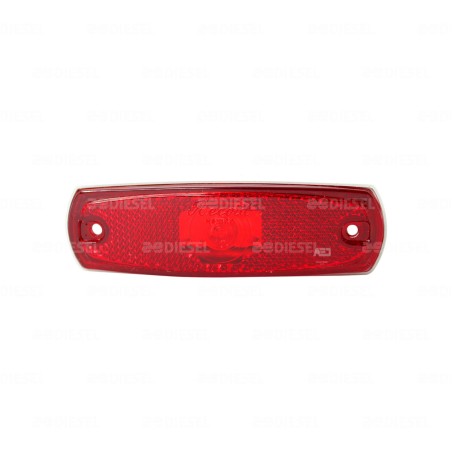 PLAFÓN 24V 3 LEDS 6038 ROJO
