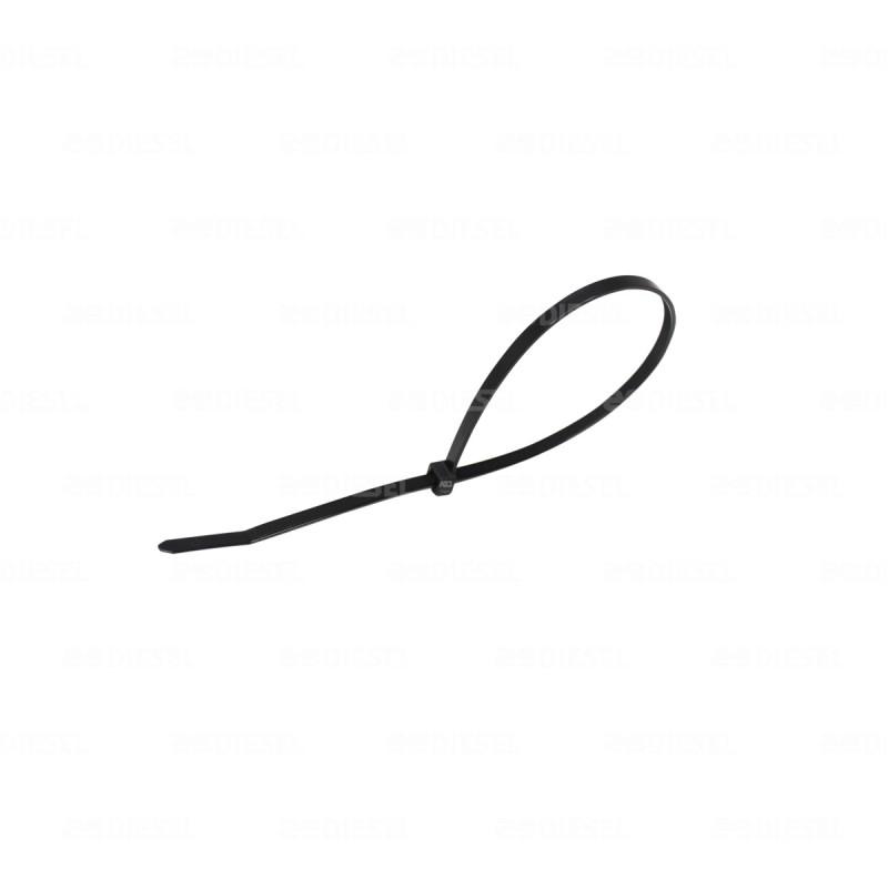CINCHO PLÁSTICO 29.2CM 4.8MM NEGRO SEGURO LAMINADO