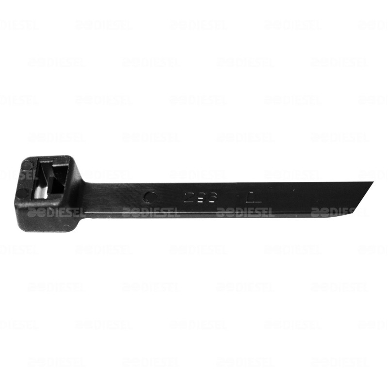 CINCHO PLÁSTICO 29.2CM 4.8MM NEGRO SEGURO LAMINADO