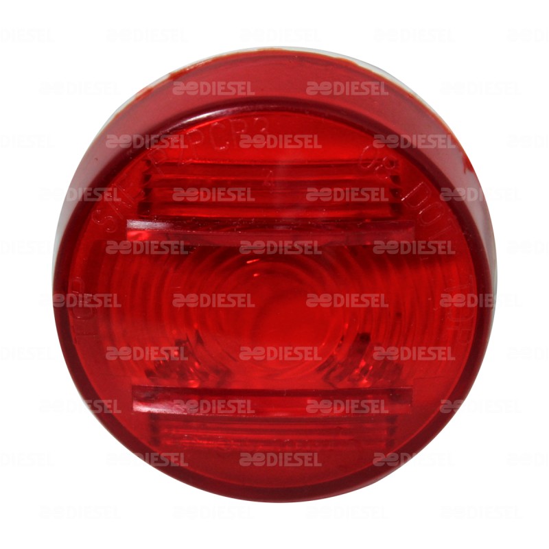 PLAFÓN 12V LED 2" ROJO SUPERNOVA