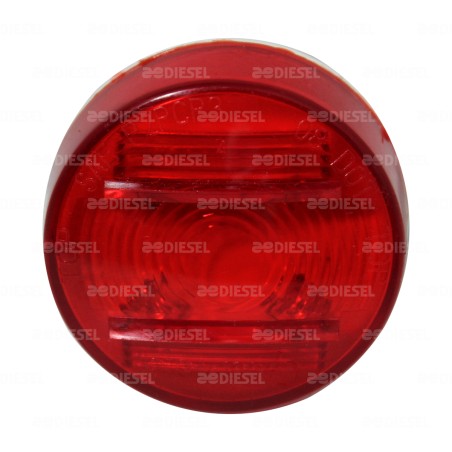 PLAFÓN 12V LED 2" ROJO SUPERNOVA