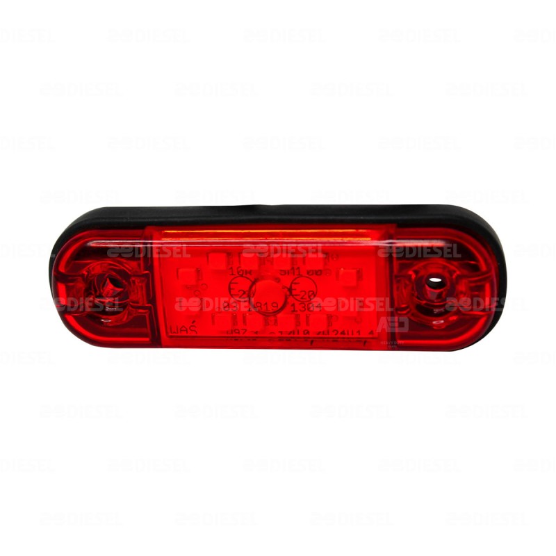 PLAFÓN 12V/24V 12 LEDS ÁMBAR