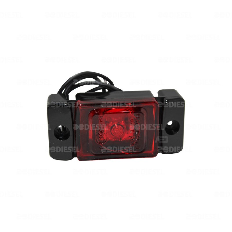 PLAFÓN 12V/24V LED ROJO