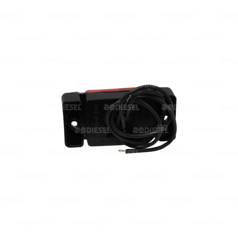 PLAFÓN 12V/24V LED ROJO