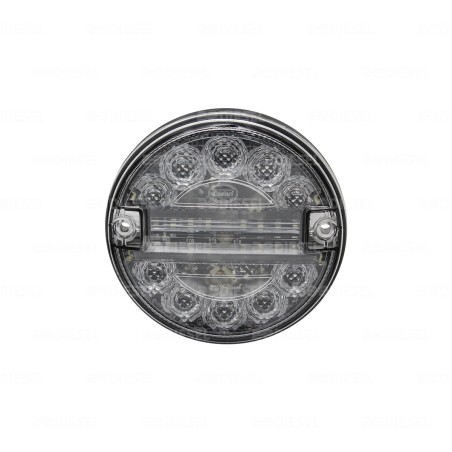 PLAFÓN 12V/24V 140MM ROJO REVERSA 2 FUNCIONES