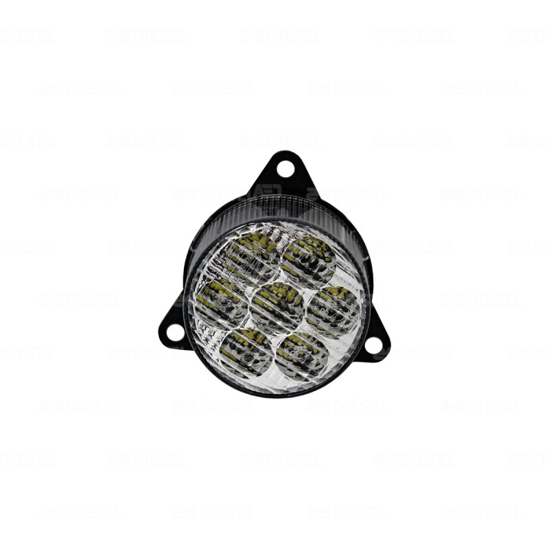 PLAFÓN 12V/24V 7LED 55MM LUZ DIA