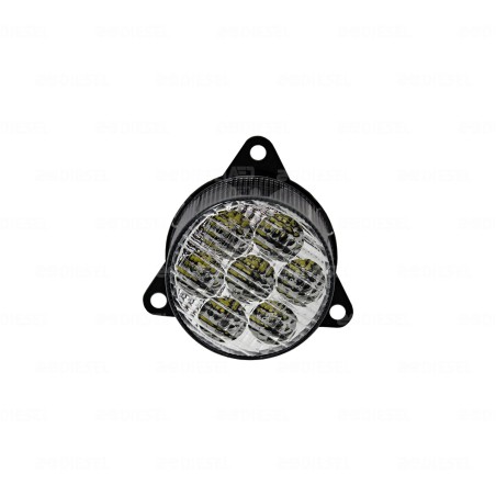 PLAFÓN 12V/24V 7LED 55MM LUZ DIA