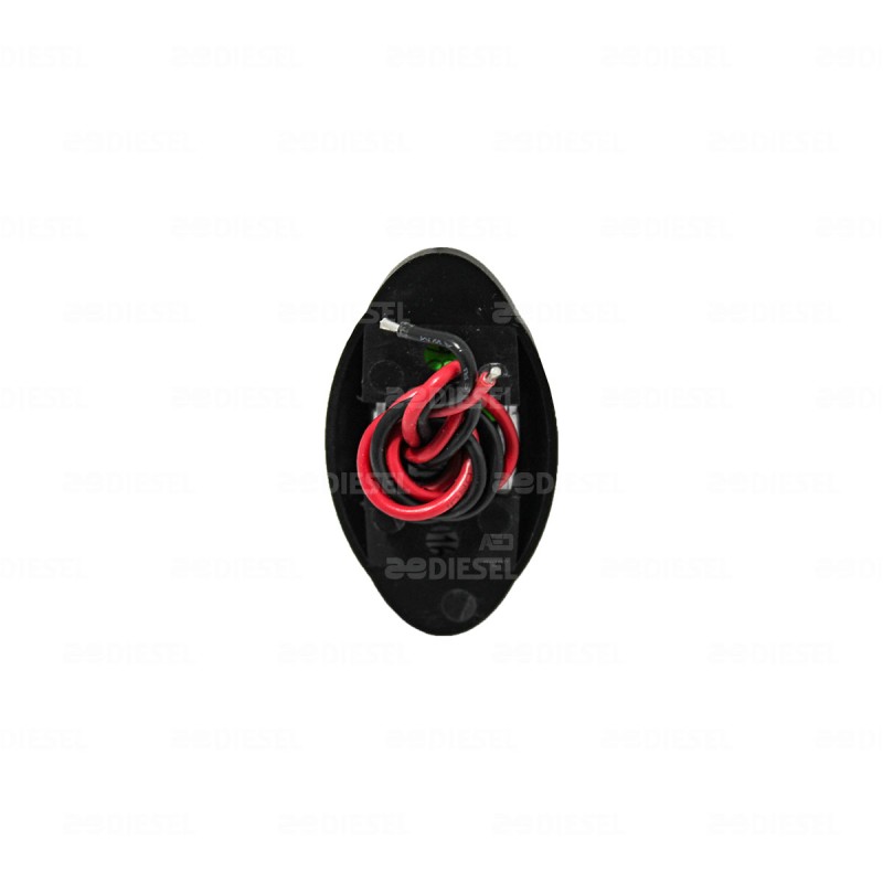 PLAFÓN 12V/24V ROJO BLANCO P/EXTERIOR