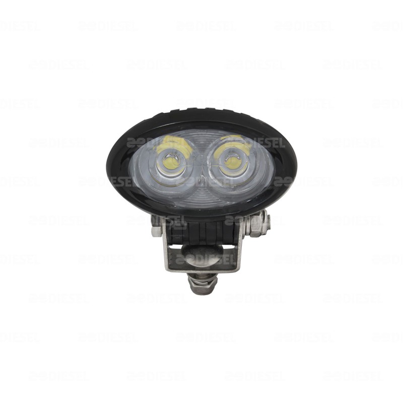 FARO 12V/24V 2 LEDS OVALADO L ANTINIEBLA