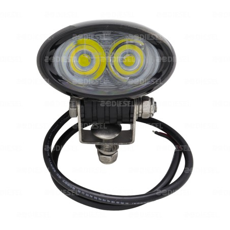 FARO 12/24V 2 LEDS OVALADO ANTINIEBLA