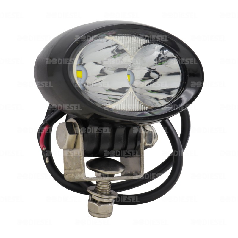 FARO 12/24V 2 LEDS OVALADO LARGO ALCANCE