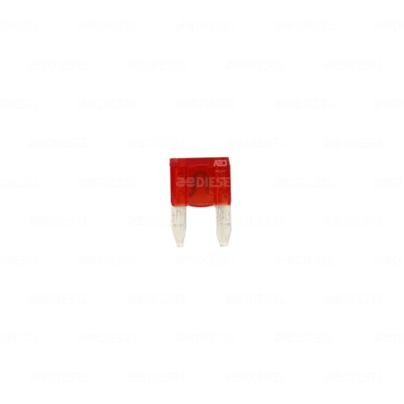 FUSIBLE 10A MINI ROJO