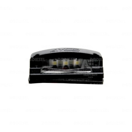 PLAFÓN 12/24V 3 LED LUZ PLACA BLANCO AYCO