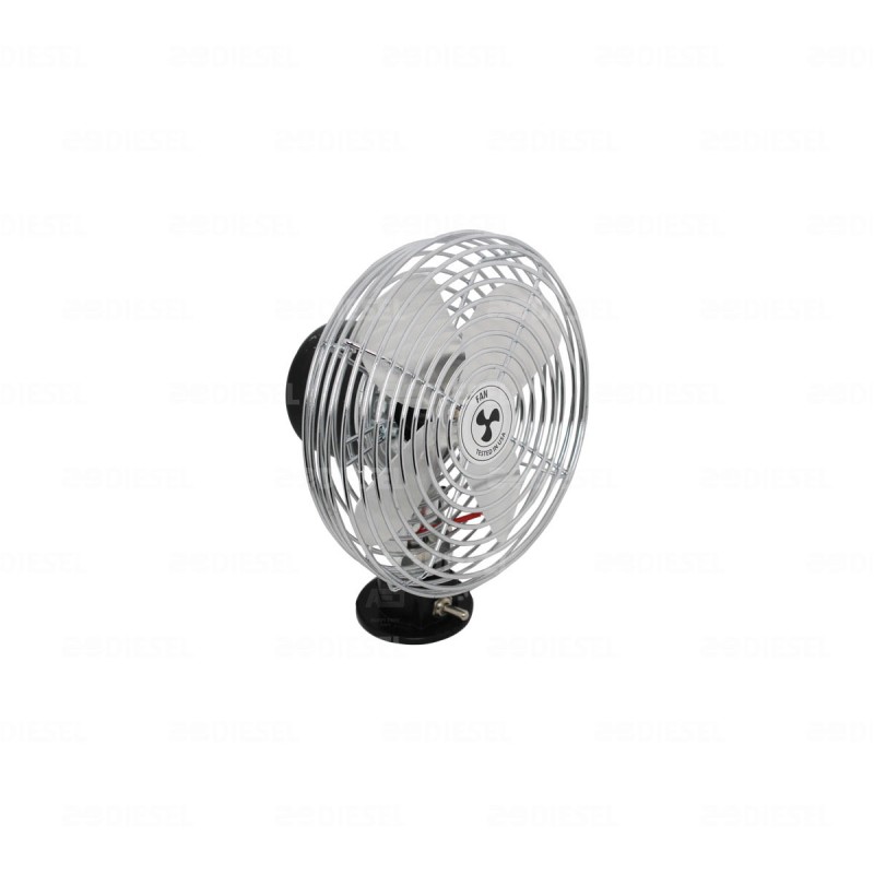 VENTILADOR 24V 3000 NEGRO 2 VELOCIDADES PALANCA REF
