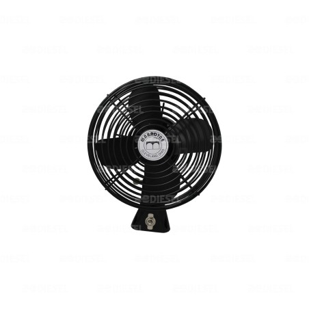 VENTILADOR 12V 3000 NEGRO 2 VELOCIDADES PALANCA