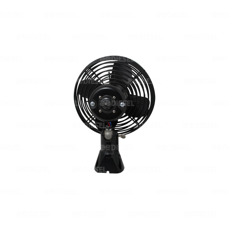VENTILADOR 12V 3000 NEGRO 2 VELOCIDADES PALANCA