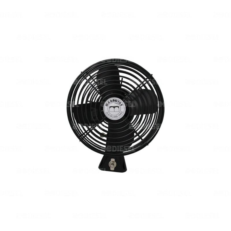 VENTILADOR 24V 3000 NEGRO 2 VELOCIDADES PALANCA