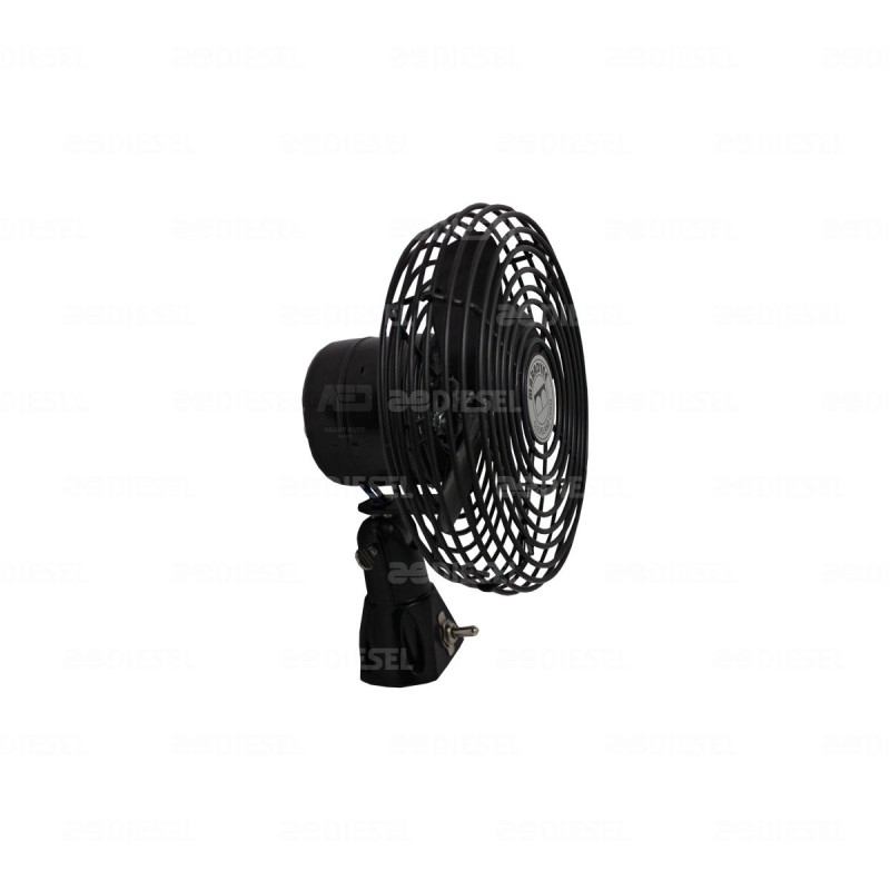 VENTILADOR 24V 3000 NEGRO 2 VELOCIDADES PALANCA