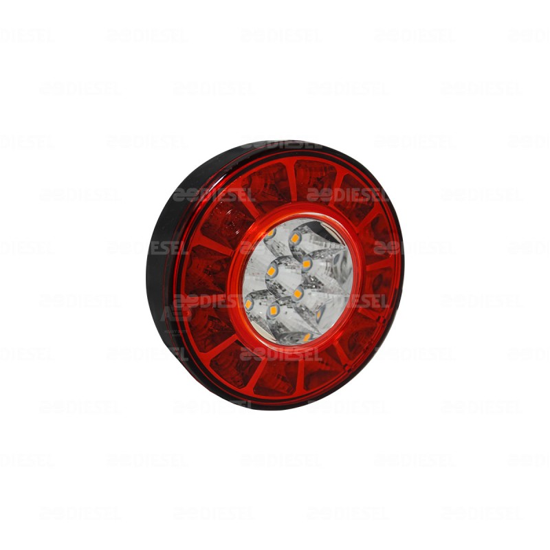 PLAFÓN 12V/24V LED CUAR STOP/DIREC 100MM