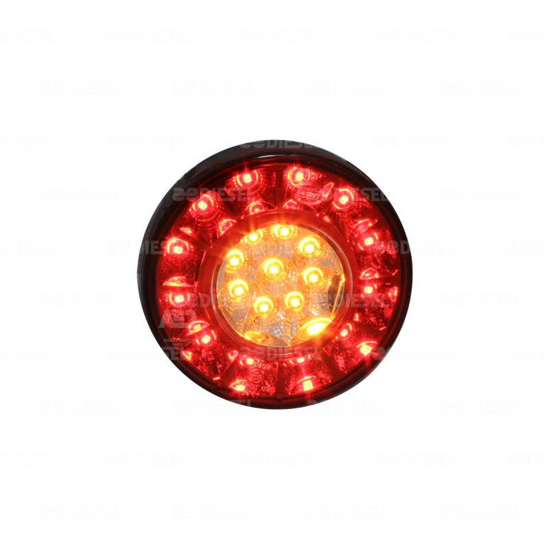 PLAFÓN 12V/24V LED CUAR STOP/DIREC 100MM