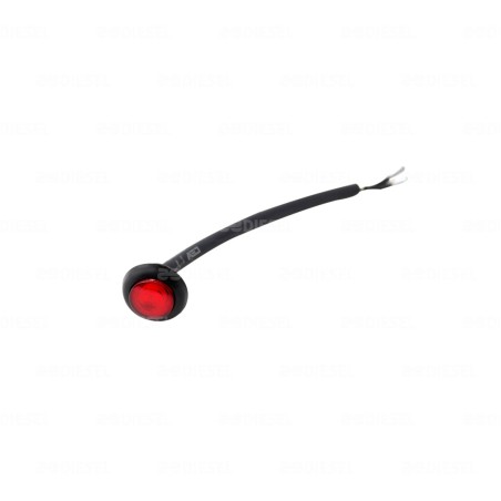 PILOTO 12V 3/4" 1 LED ROJO