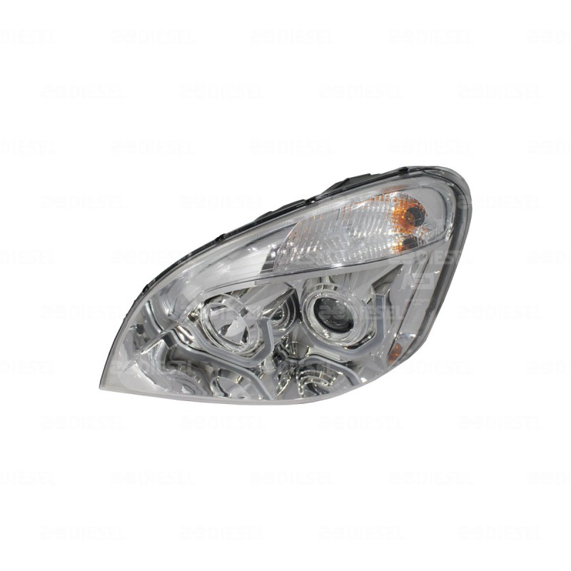 UNIDAD IZQUIERDA LED C/LUPA CASCADIA FREIGHT