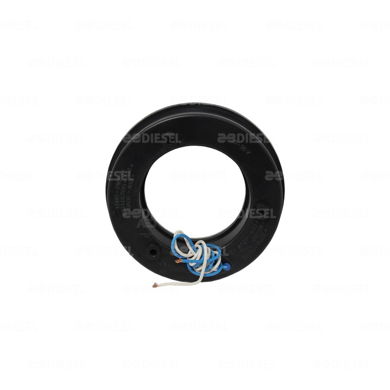 PLAFÓN 12V/24V 12 LEDS ÁMBAR DONA CRISTAL