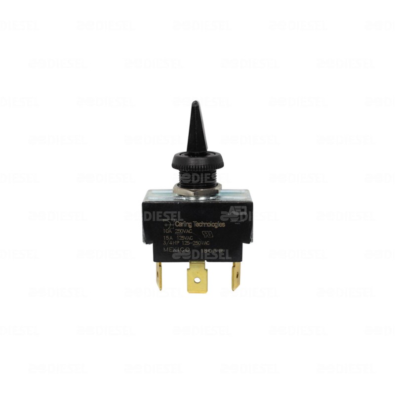 INTERRUPTOR 2 PASOS 3 TERMINALES MOMENTANEO PALANCA CORTA