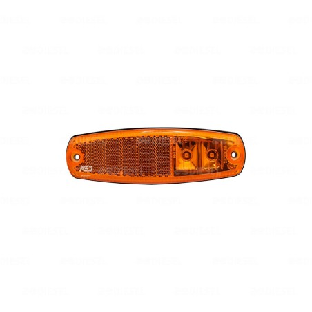 PLAFÓN 24V LED LATERAL ÁMBAR G7/TORINO