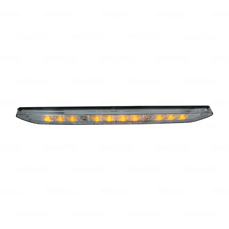 PLAFÓN 24V FRONTAL ÁMBAR MICA CRISTAL NEOBUS DESCONTINUADO